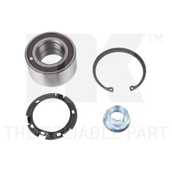 Roulement de roue avant NK 753929 pour PEUGEOT 807 1.4 - 75cv