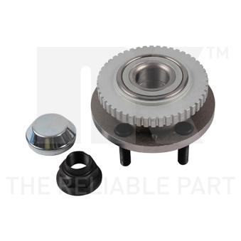 Roulement de roue avant NK 754813 pour RENAULT DUSTER 2.9 - 180cv