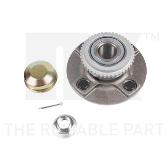 Roulement de roue arrière NK 762235 pour VOLKSWAGEN FOX 2.2 Di - 110cv
