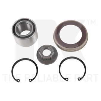 Roulement de roue arrière NK 762529 pour FORD FOCUS 1.6 - 101cv