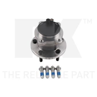 Roulement de roue arrière NK 762554 pour MAZDA RX 1.6 EcoBoost - 150cv