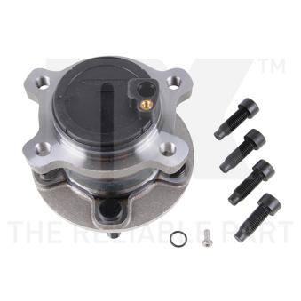 Roulement de roue arrière NK 762561 pour PORSCHE CAYENNE 1.6 Ti - 105cv