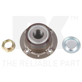 Roulement de roue arrière NK 763728 pour DS DS 5 1.6 THP 210 - 210cv