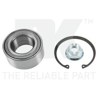 Roulement de roue arrière NK 763951 pour FORD TRANSIT CONNECT 1.5 DCI 4x4 - 110cv