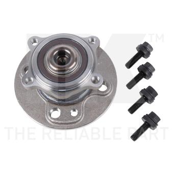 Roulement de roue arrière NK 764016 pour VOLVO S80 Cooper SD - 143cv