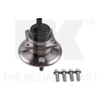 Roulement de roue arrière NK 764538 pour CITROEN C4 2.0 D-4D - 110cv