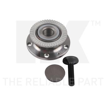 Roulement de roue arrière NK 764724 pour AUDI A4 2.0 TDI - 136cv