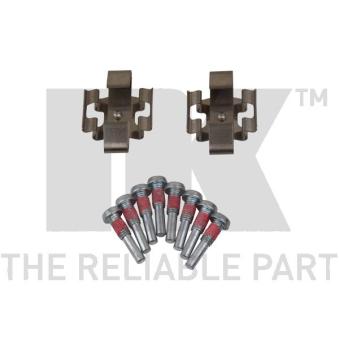 Kit d'accessoires, plaquette de frein à disque NK [79151802]