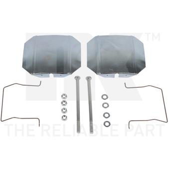 Kit d'accessoires, plaquette de frein à disque NK 7919237