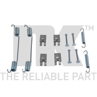 Kit d'accessoires, mâchoire de frein NK 7919836 pour LOTUS ESPRIT 2.0 - 110cv