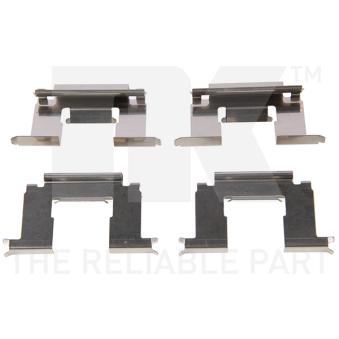 Kit d'accessoires, plaquette de frein à disque NK OEM 4106009W26 Kit d'accessoires, plaquette de frein à disque NK OEM 4106009W26