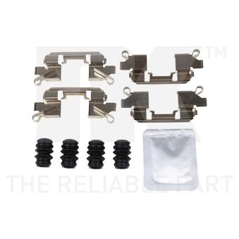 Kit d'accessoires, plaquette de frein à disque NK OEM D10605TA0A