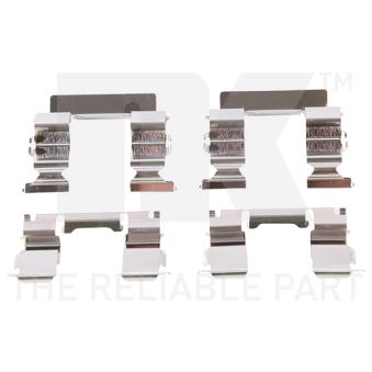 Kit d'accessoires, plaquette de frein à disque NK OEM 4106089E90