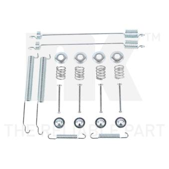 Kit d'accessoires, mâchoire de frein NK OEM 4100768000