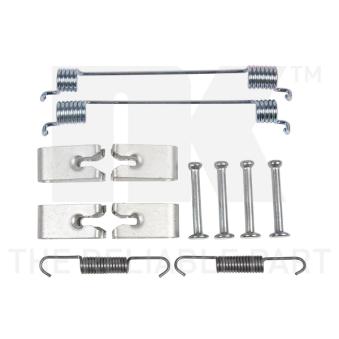 Kit d'accessoires, mâchoire de frein NK 7923866 pour SEAT LEON 1.2 - 69cv