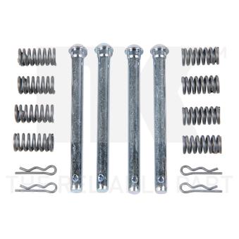 Kit d'accessoires, plaquette de frein à disque NK OEM 21213501090