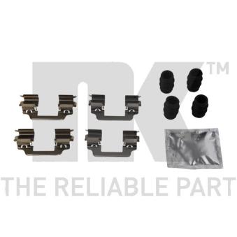 Kit d'accessoires, plaquette de frein à disque NK 79251861