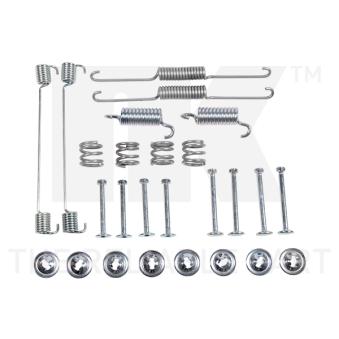 Kit d'accessoires, mâchoires de frein de stationnement NK [7925514]