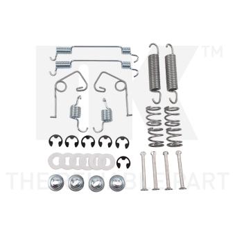 Kit d'accessoires, mâchoire de frein NK 7925705 pour FORD TRANSIT COURIER 2.5 TD - 85cv