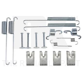 Kit d'accessoires, mâchoires de frein de stationnement NK OEM 6530732