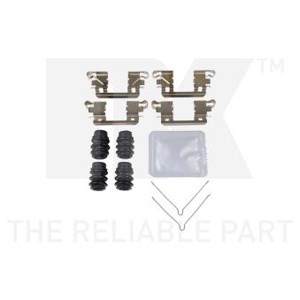 Kit d'accessoires, plaquette de frein à disque NK OEM 45022TF0G02