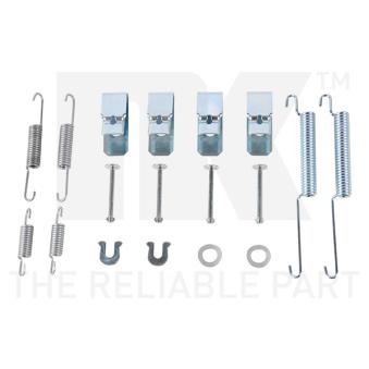 Kit d'accessoires, mâchoire de frein NK [7926654]