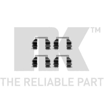 Kit d'accessoires, plaquette de frein à disque NK [7930103]