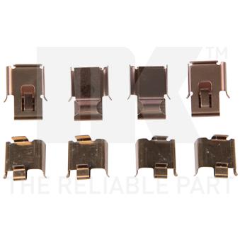Kit d'accessoires, plaquette de frein à disque NK OEM MB277192