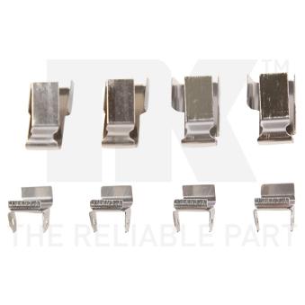 Kit d'accessoires, plaquette de frein à disque NK OEM MB699154