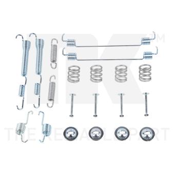 Kit d'accessoires, mâchoire de frein NK OEM MB618192