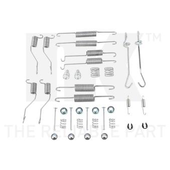Kit d'accessoires, mâchoire de frein NK OEM UB7126310C