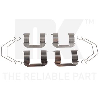 Kit d'accessoires, plaquette de frein à disque NK [7932158]