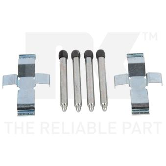 Kit d'accessoires, plaquette de frein à disque NK [7933037]