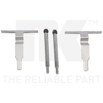 Kit d'accessoires, plaquette de frein à disque NK [7933217]