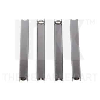Kit d'accessoires, plaquette de frein à disque NK OEM 4163420032