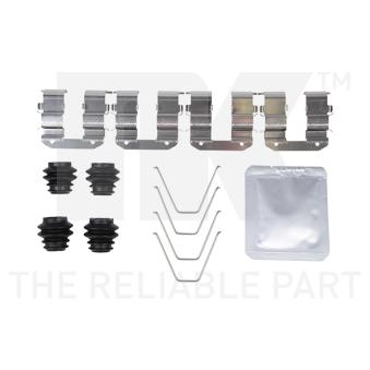 Kit d'accessoires, plaquette de frein à disque NK OEM 58302B2A50