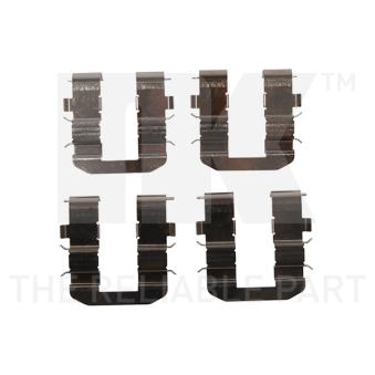 Kit d'accessoires, plaquette de frein à disque NK [79351758]