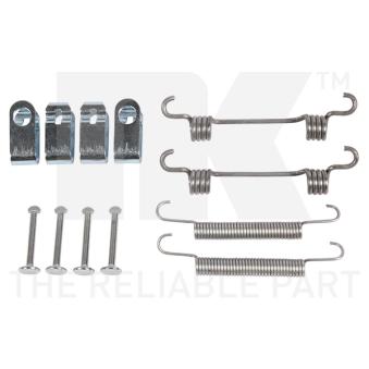 Kit d'accessoires, mâchoires de frein de stationnement NK OEM 583052TA00