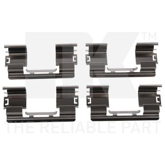 Kit d'accessoires, plaquette de frein à disque NK [79361813]