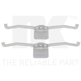 Kit d'accessoires, plaquette de frein à disque NK [7936639]