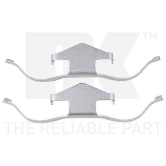 Kit d'accessoires, plaquette de frein à disque NK [7936659]