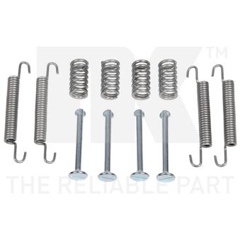 Kit d'accessoires, mâchoires de frein de stationnement NK OEM 92606670
