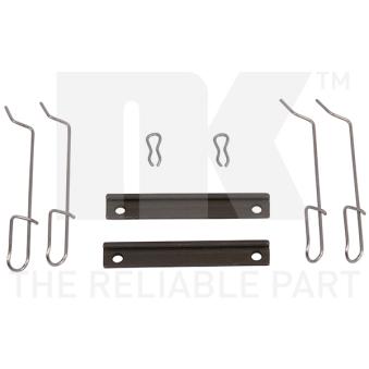 Kit d'accessoires, plaquette de frein à disque NK [7937992]