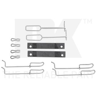 Kit d'accessoires, plaquette de frein à disque NK [7939265]