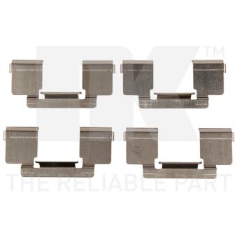 Kit d'accessoires, plaquette de frein à disque NK [7939609]