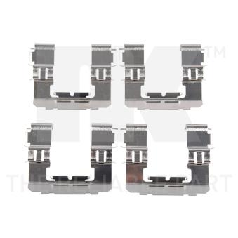 Kit d'accessoires, plaquette de frein à disque NK [79441742]