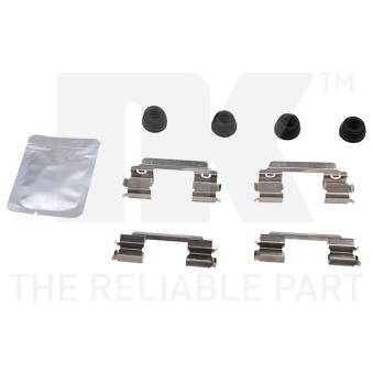 Kit d'accessoires, plaquette de frein à disque NK 79451817