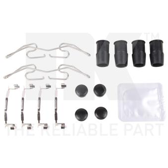 Kit d'accessoires, plaquette de frein à disque NK [7947004]