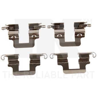 Kit d'accessoires, plaquette de frein à disque NK [79471766]