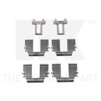 Kit d'accessoires, plaquette de frein à disque NK [7947233]